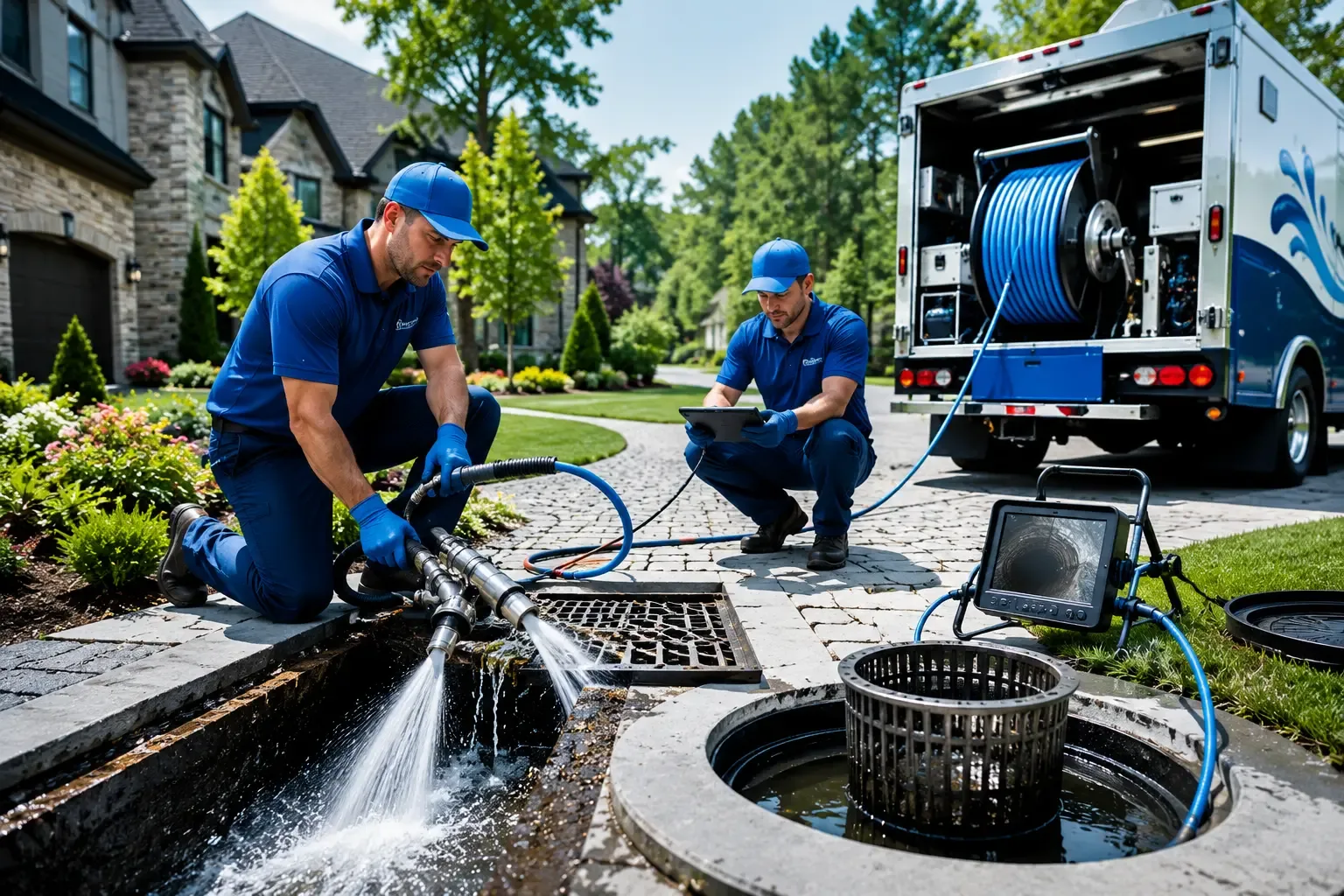 Local outdoor drain cleaning professionals in Wood, PA